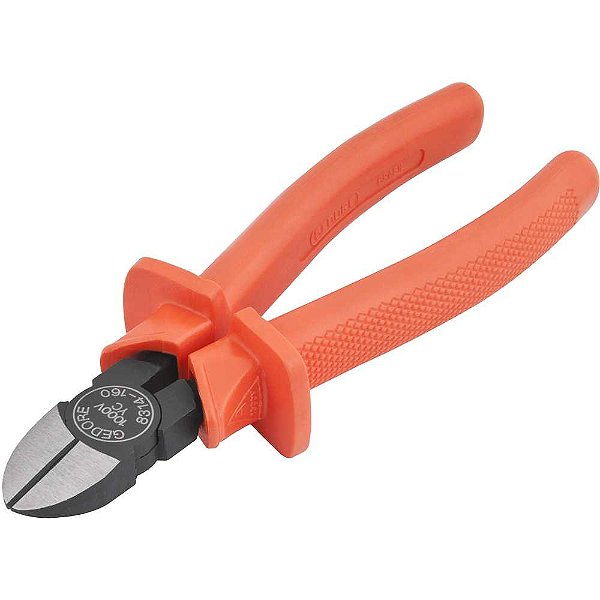 Alicate corte diagonal 6.1/4" com isolação até 1.000V 8314-160 IOX 029.487 GEDORE