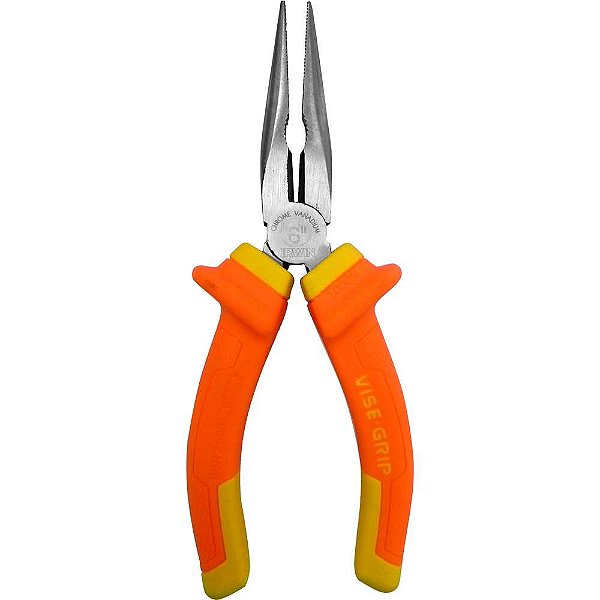 Alicate bico meia-cana reto 6" - 170mm com isolação até 1.000V 1864072 IRWIN