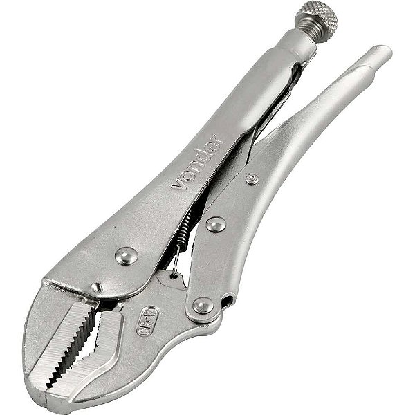 Alicate de pressão 10" mordente reto VONDER PLUS