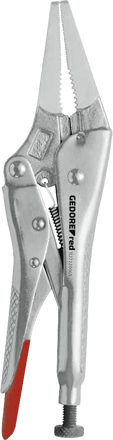 Alicate de pressão 6.1/2" bico longo R27220065 GEDORE RED