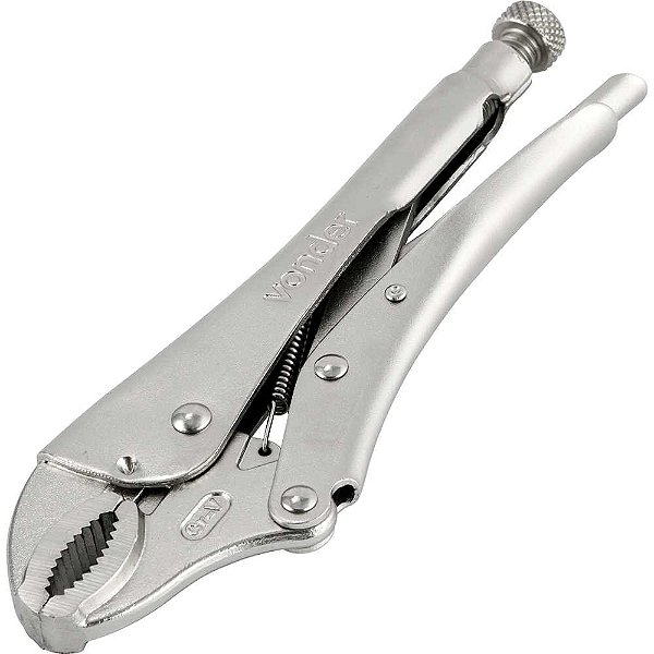 Alicate de pressão 10" mordente curvo VONDER PLUS