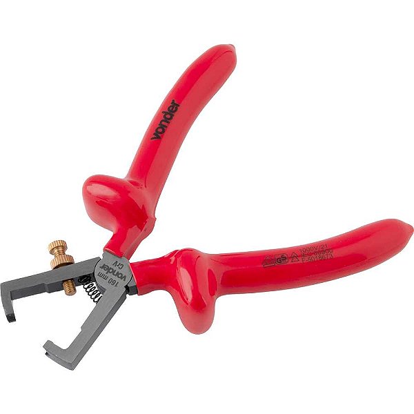 Alicate desencapador 6'' para fios IEC com isolação até 1.000V VONDER