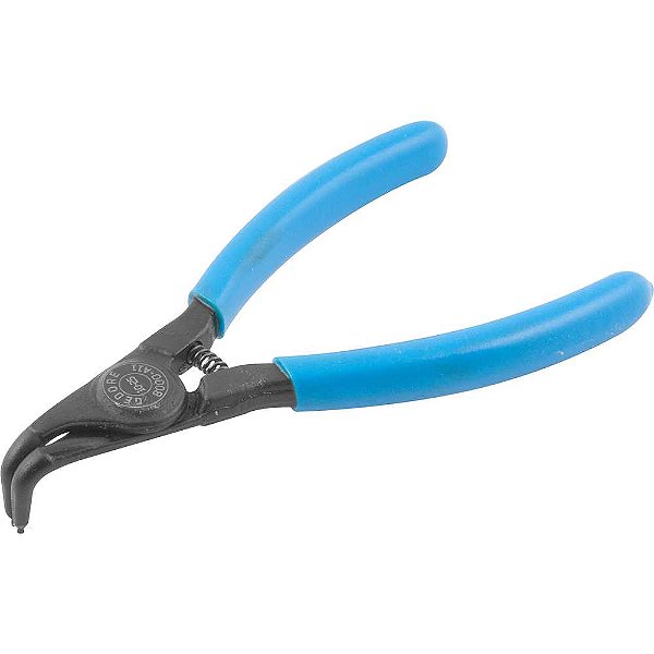 Alicate para anéis externos bico curvo 5.1/2" 90° 8000/A11 GEDORE