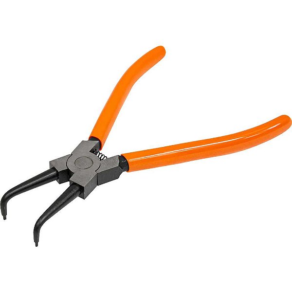 Alicate para anéis interno bico curvo 7'' 219009B BELZER