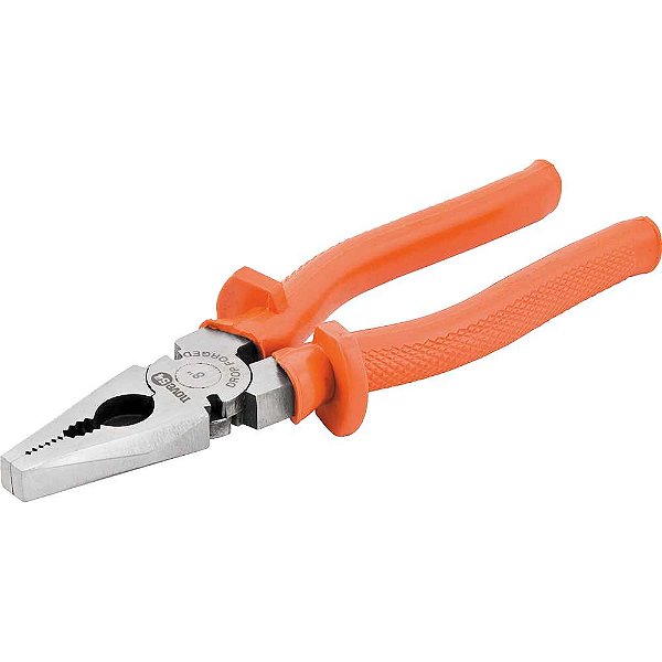 Alicate universal 8" aço carbono heavy duty NOVE54