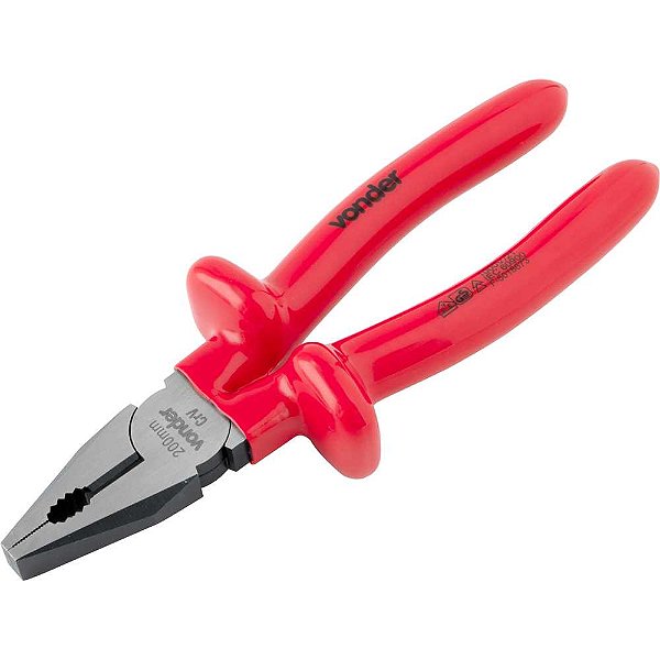 Alicate universal 8" cromo vanádio com isolação até 1.000V VONDER
