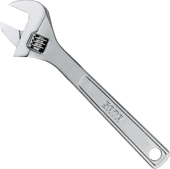 Chave ajustável 12" abertura de 32mm aço cromo vanádio ST47205SC SATA