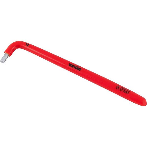 Chave hexagonal (allen) 4,0mm isolada IEC60900 VONDER