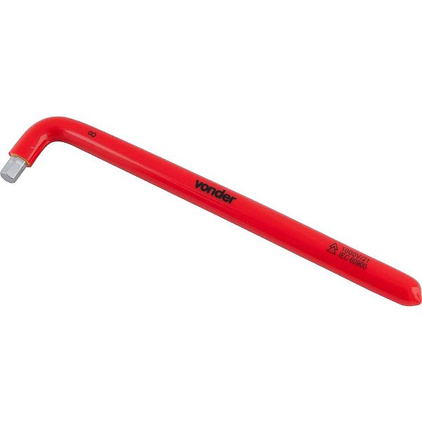 Chave hexagonal (allen) 8,0mm isolada IEC60900 VONDER