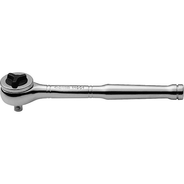 Catraca para soquete encaixe 1/4" cabeça redonda ST11901SC SATA
