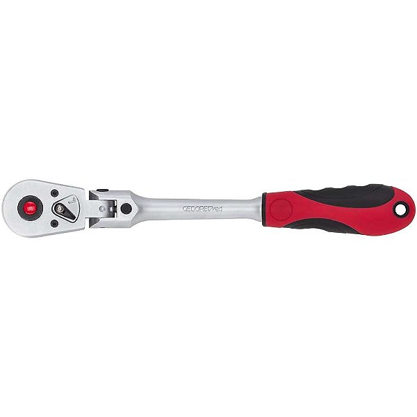 Catraca para soquete encaixe de 1/2" reversível e articulada R60120027 GEDORE RED