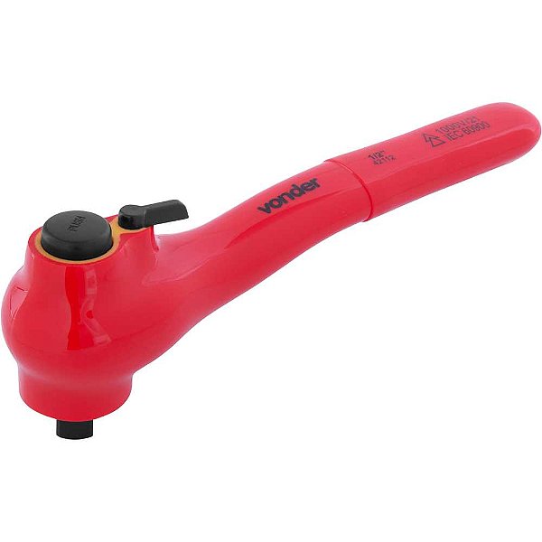 Catraca reversível para soquete encaixe 1/2" isolada IEC60900 VONDER