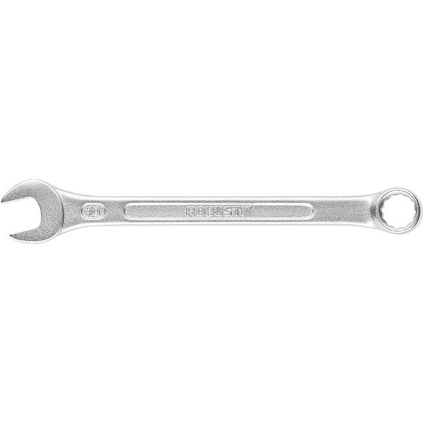 Chave combinada 10mm aço especial niquelado e cromado S09100100 3370032 ROBUST