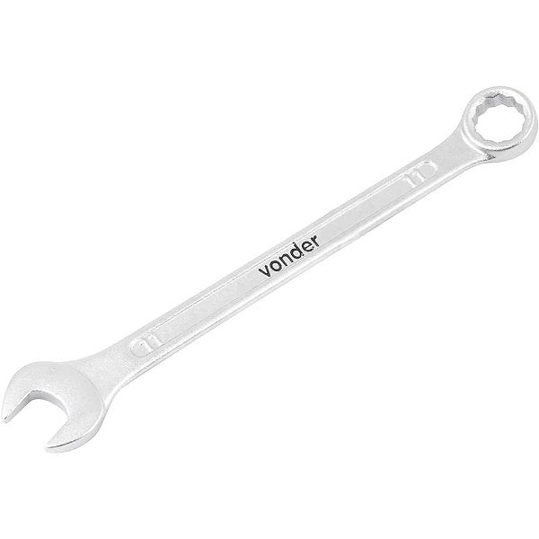 Chave combinada 11mm aço cromo vanádio reta VONDER