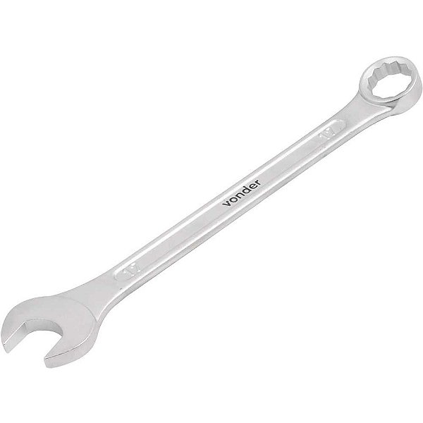 Chave combinada 17mm aço cromo vanádio reta VONDER