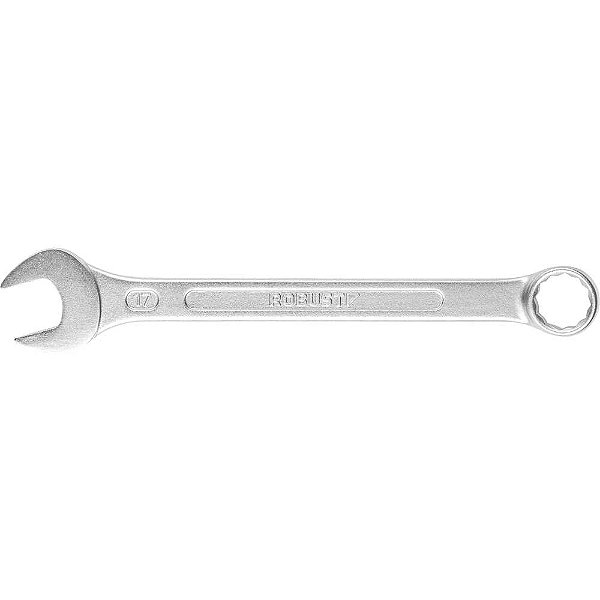Chave combinada 17mm aço especial niquelado e cromado S09100170 3370039 ROBUST
