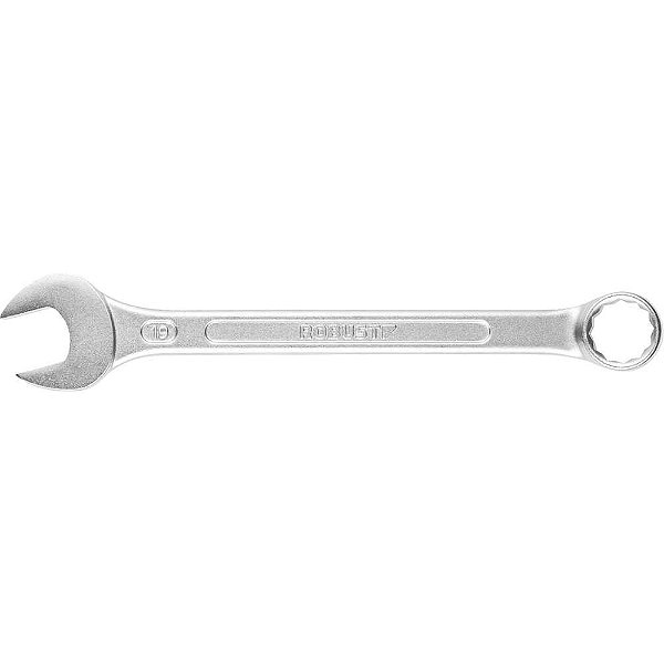 Chave combinada 19mm aço especial niquelado e cromado S09100190 3370041 ROBUST