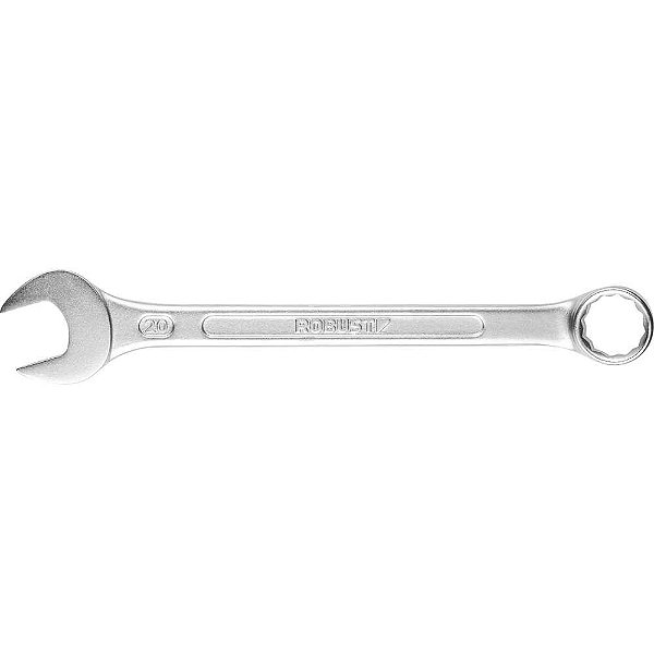 Chave combinada 20mm aço especial niquelado e cromado S09100200 3370042 ROBUST