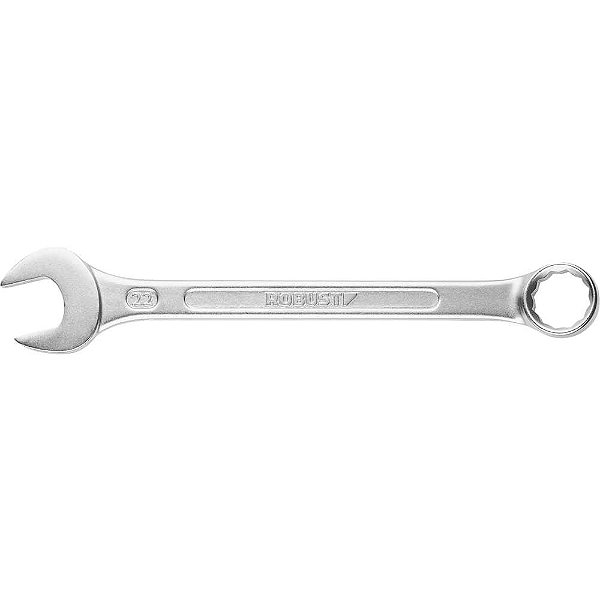Chave combinada 22mm aço especial niquelado e cromado S09100220 3370044 ROBUST