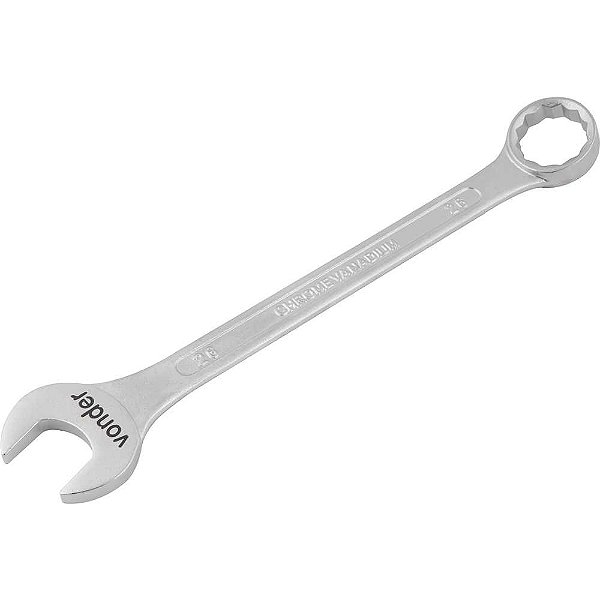 Chave combinada 26mm aço cromo vanádio reta VONDER