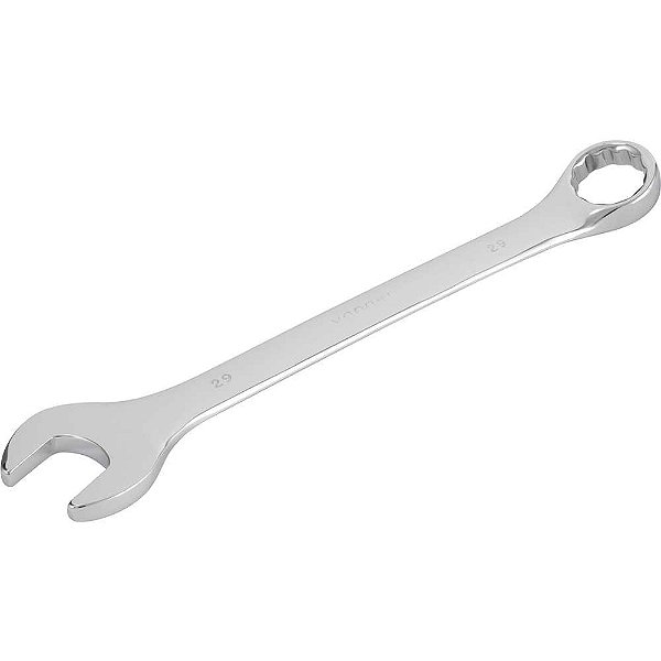 Chave combinada 29mm aço cromo vanádio reta cromada VONDER