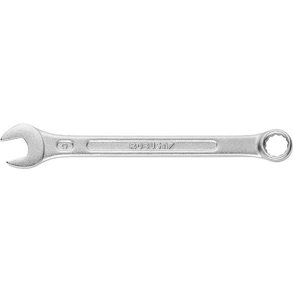 Chave combinada 9mm aço especial niquelado e cromado S09100090 3370031 ROBUST
