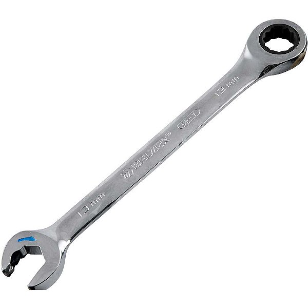 Chave combinada Speedy com catraca 13mm aço cromo vanádio cromado e polido ST43609 SATA