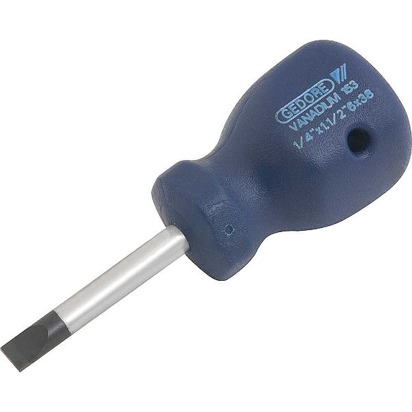 Chave de fenda 1/4" x 1.1/2" toco 036260 GEDORE