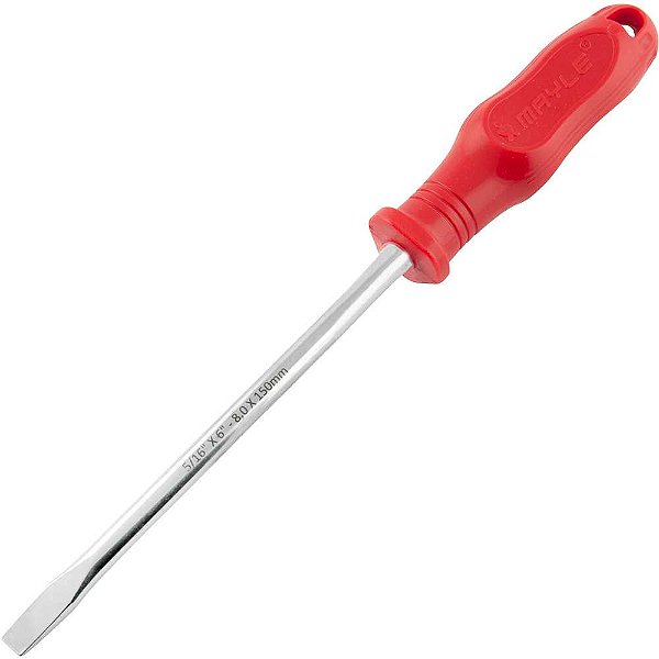 Chave de fenda 5/16" x 6" aço carbono 114113 MAYLE