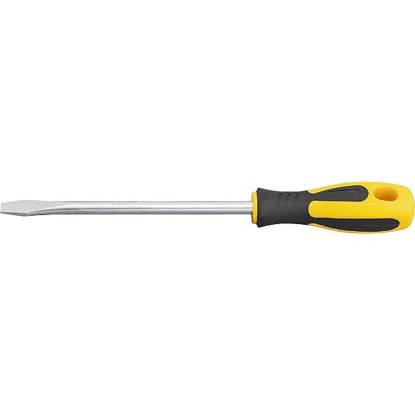 Chave de fenda 5/16" x 6" aço cromo vanádio cabo emborrachado VONDER PLUS