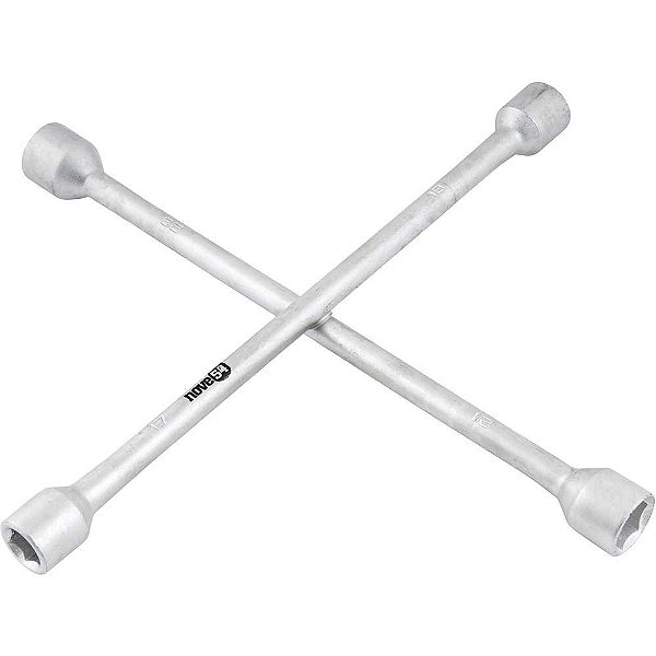 Chave de roda tipo cruz 17,0mm x 19,0mm x 21,0mm 23,0mm NOVE54