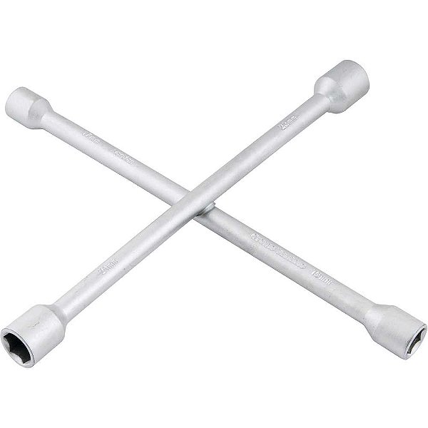 Chave de roda tipo cruz 17,0mm x 19,0mm x 21,0mm 23,0mm VONDER