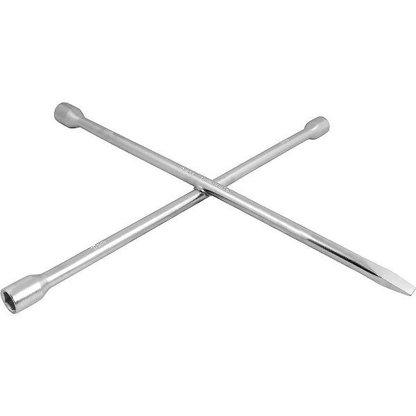 Chave de roda tipo cruz 17,0mm x 19,0mm x 21,0mm x espátula VONDER