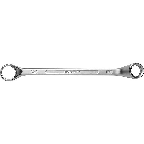 Chave estrela 27mm x 32mm aço especial niquelado e cromado S01182732 3370075 ROBUST