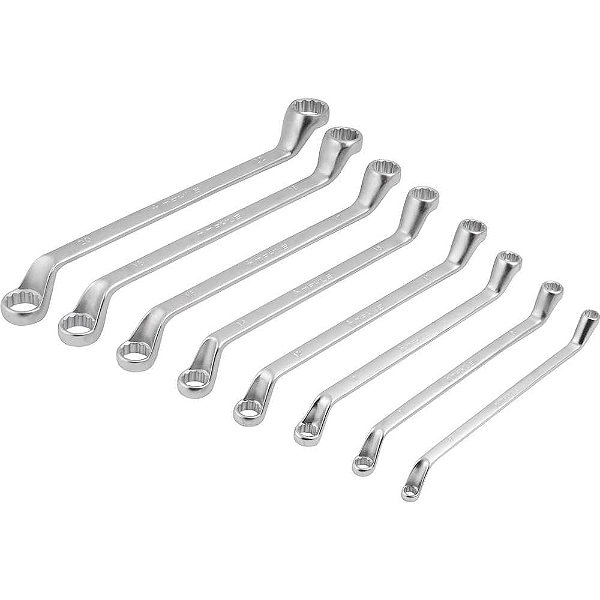 Jogo de chaves estrela 6,0mm a 22,0mm com 8 peças MAYLE CRESCENT
