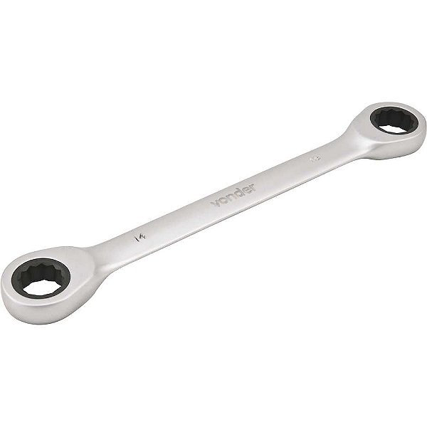 Chave estrela com catraca 14mm x 15mm VONDER