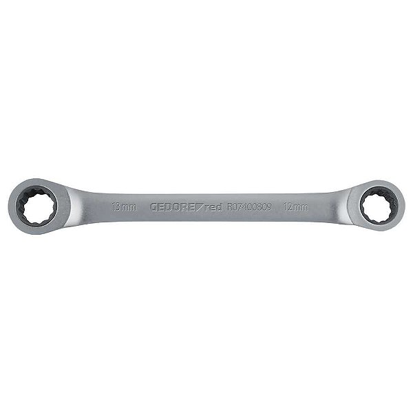 Chave estrela plana com catraca 8,0mm x 9,0mm R07400809 GEDORE RED