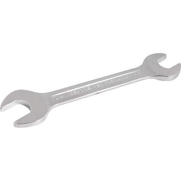 Chave fixa 5/8" x 3/4" aço cromo vanádio niquelado e cromado GEDORE RED