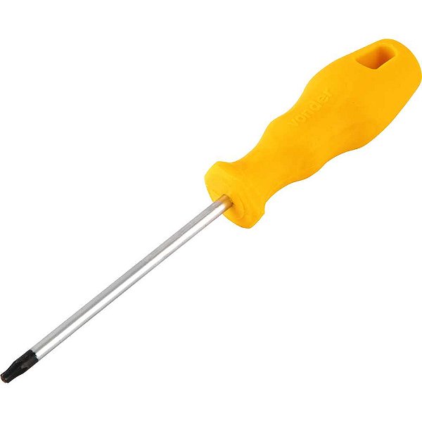 Chave hexalobular T20 com cabo reto VONDER