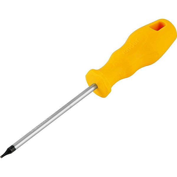 Chave hexalobular T7 com cabo reto VONDER
