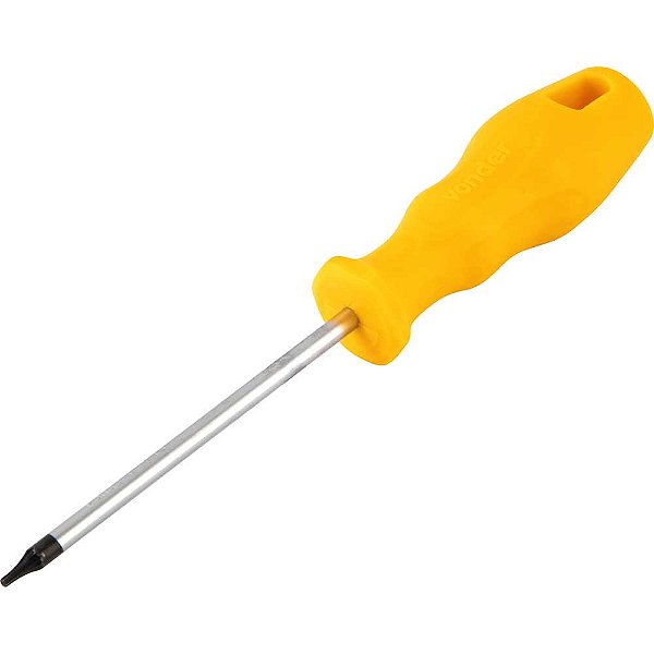 Chave hexalobular T8 com cabo reto VONDER
