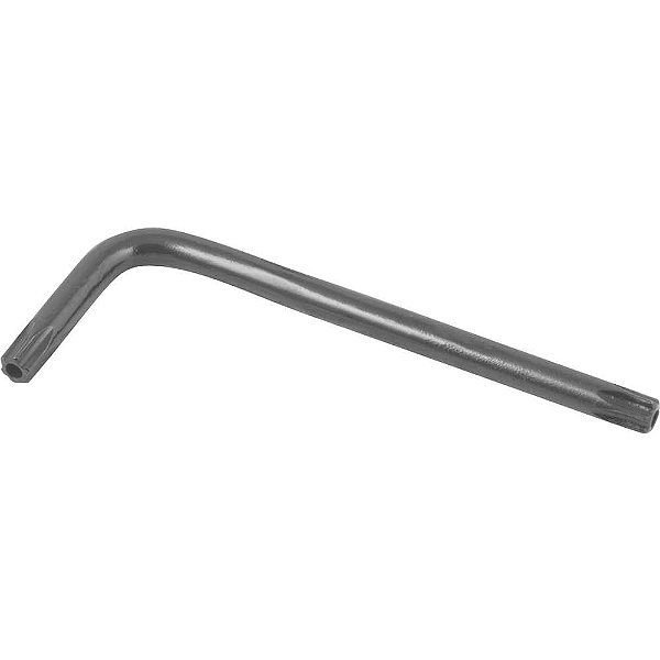 Chave hexalobular tipoL com furo guia T27 kit com 10 peças VONDER