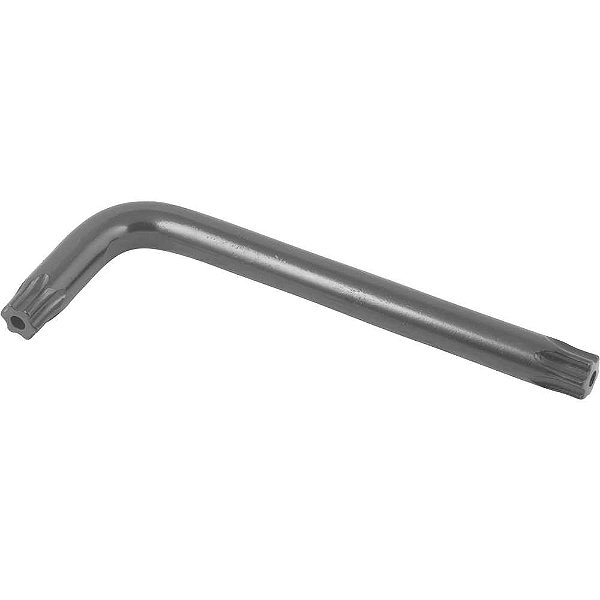 Chave hexalobular tipoL com furo guia T60 VONDER - 5 unidades