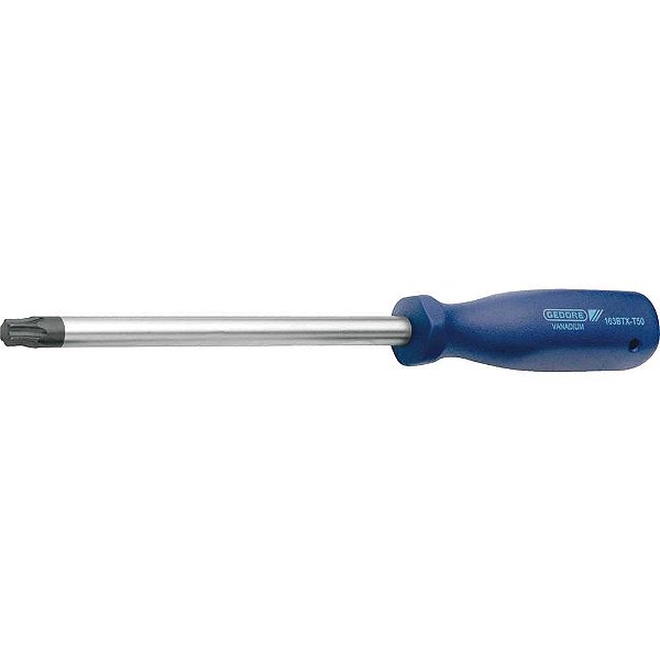 Chave hexalobular T50 com cabo reto 163BTX GEDORE