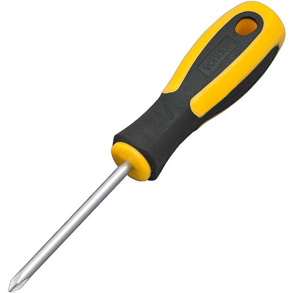 Chave phillips 3/16" x 3" aço cromo vanádio VONDER PLUS