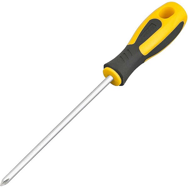 Chave phillips 3/16" x 5" aço cromo vanádio VONDER PLUS