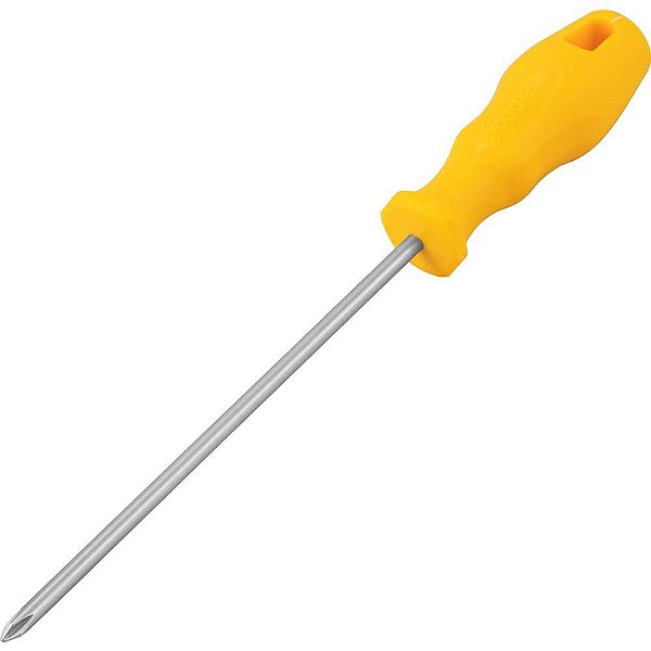 Chave phillips 3/16" x 6" aço cromo vanádio VONDER