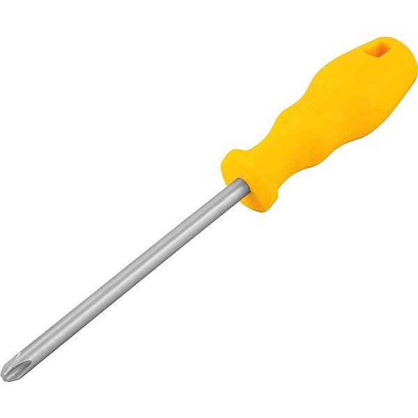 Chave phillips 3/8" x 6" aço cromo vanádio VONDER