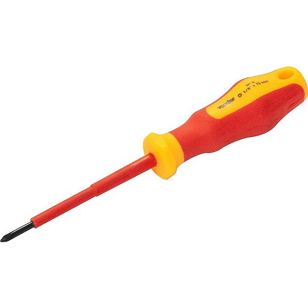 Chave phillips PH 0 1/8" x 75mm VDE VONDER