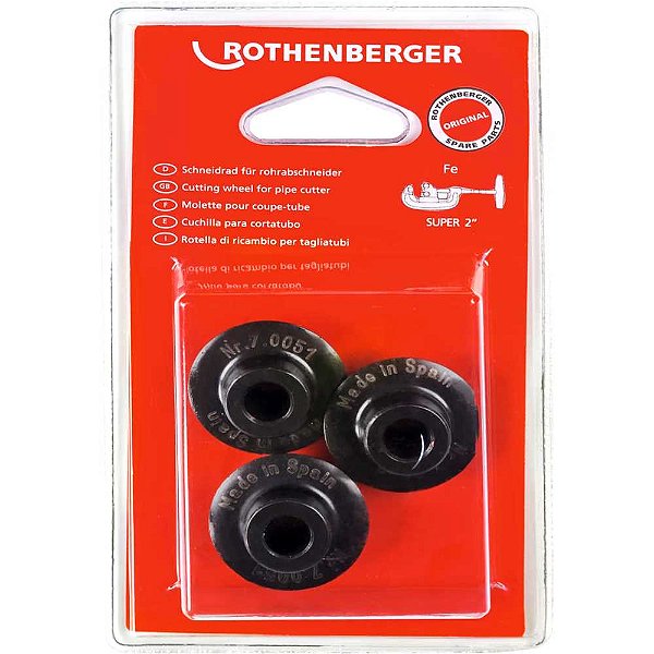 Rodel para cortador com 3 peças 70051D ROTHENBERGER